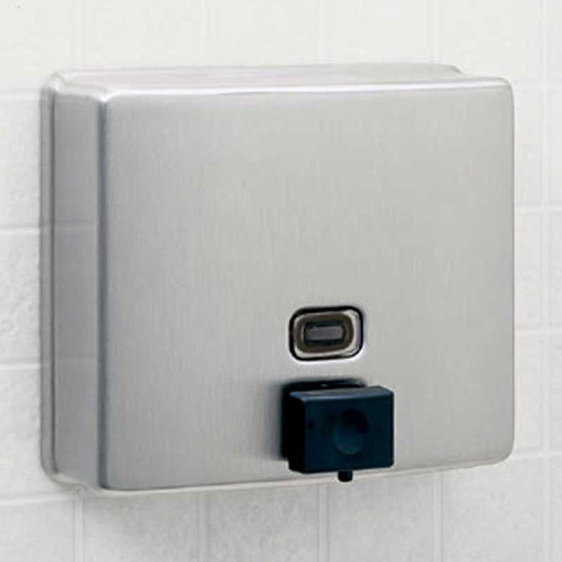BOBRICK B-4112 STAINLESS STEEL 40 OZ SOAP DISPENSER