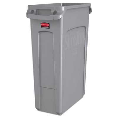 SLIM JIM BASE GRAY W/ HANDLES & VENT CHANNELS