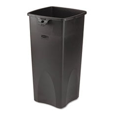 23 GALLON BLACK SQUARE CAN 16"x16" (USE 2689 LID)