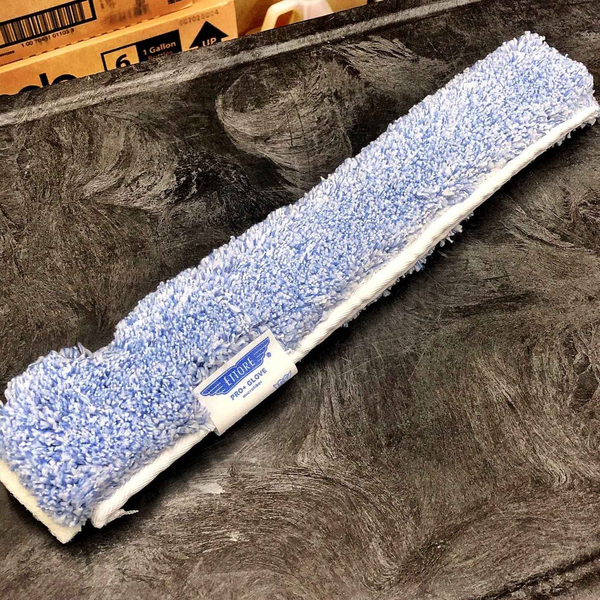 14" MICRO FIBER GLOVE SLEEVE ( BLUE / WHITE ) (ETTORE 52014)