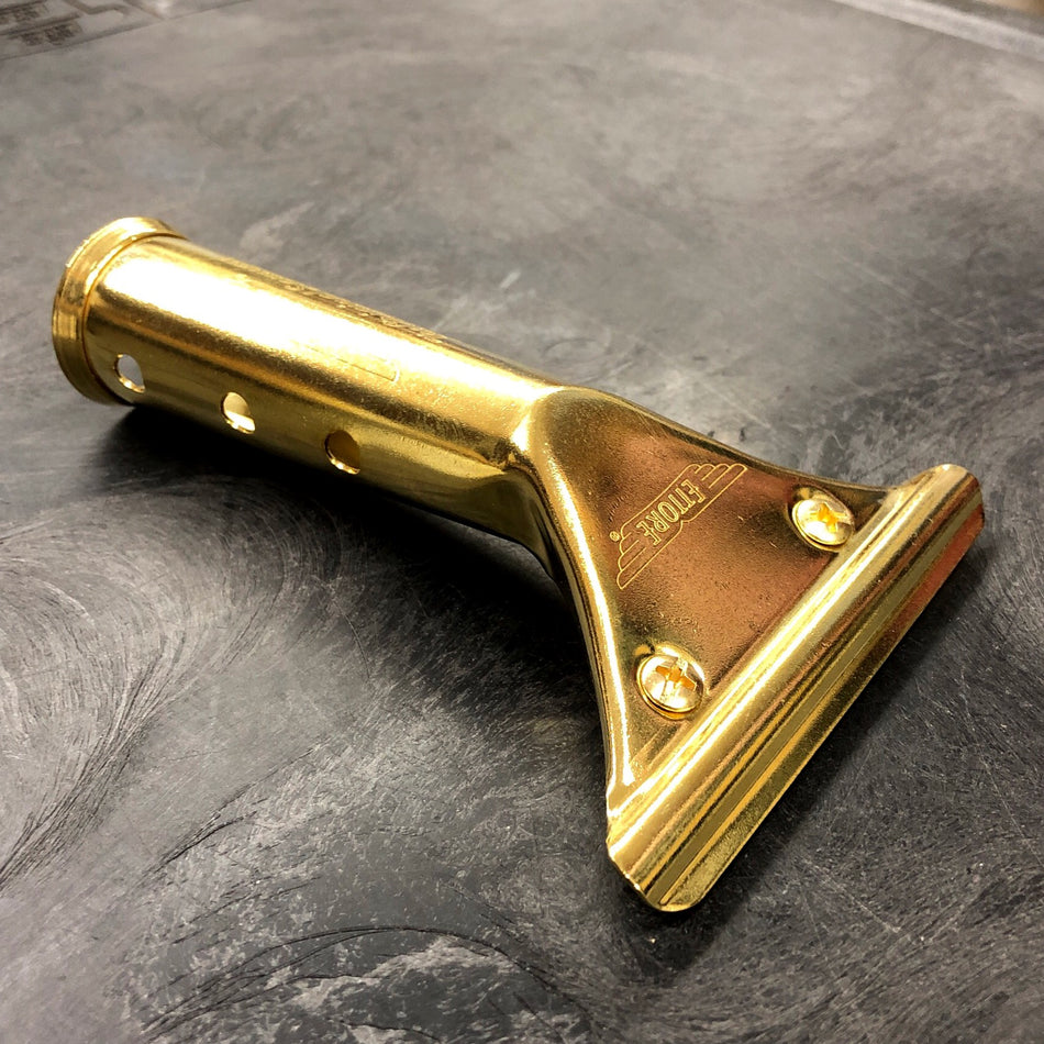 BRASS SQUEEGEE HANDLE (ETTORE)