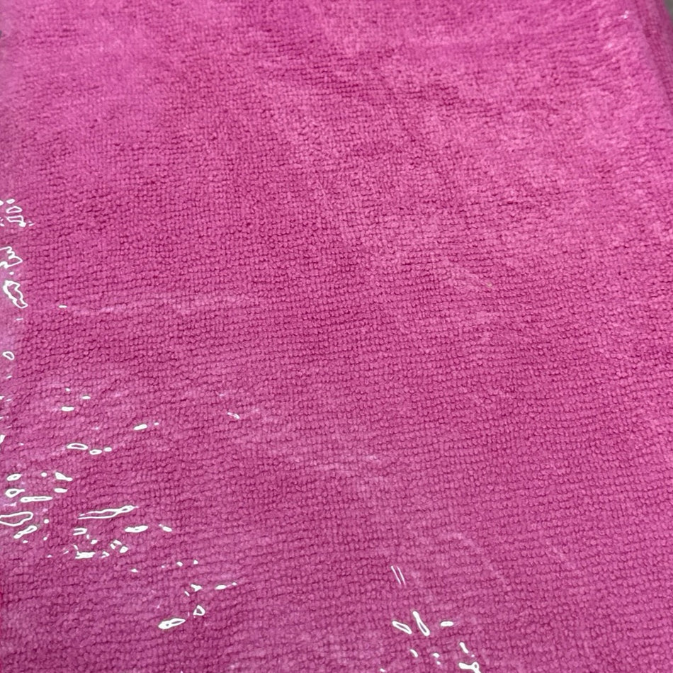 PINK MICROFIBER CLEANING CLOTH (16"x16") EACH