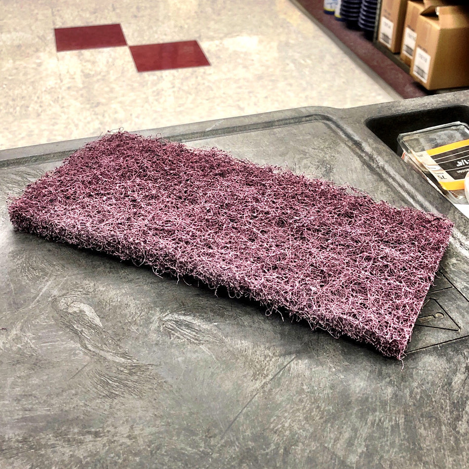 4X10 HI PRO UTILITY PAD ( BURGUNDY )