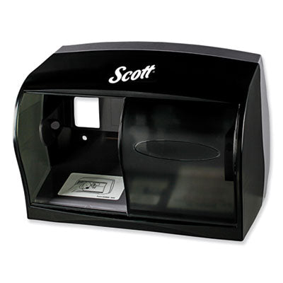 SCOTT CORELESS 09604 SIDE BY SIDE TP DISPENSER BLACK