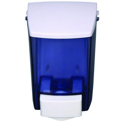 30 OZ CLEAR VU LIQUID SOAP DISPENSER WHITE