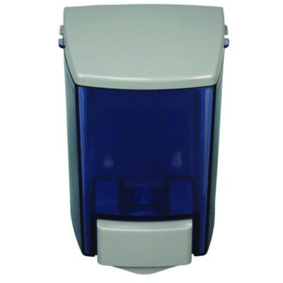 30 OZ CLEAR VU LIQUID SOAP DISPENSER GRAY