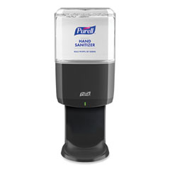 7724-01 PURELL BLACK ES8 Touch Free Hand Sanitizer Dispenser, 1,200 mL, Graphite  (hand sanitizer inserts are sold separately)