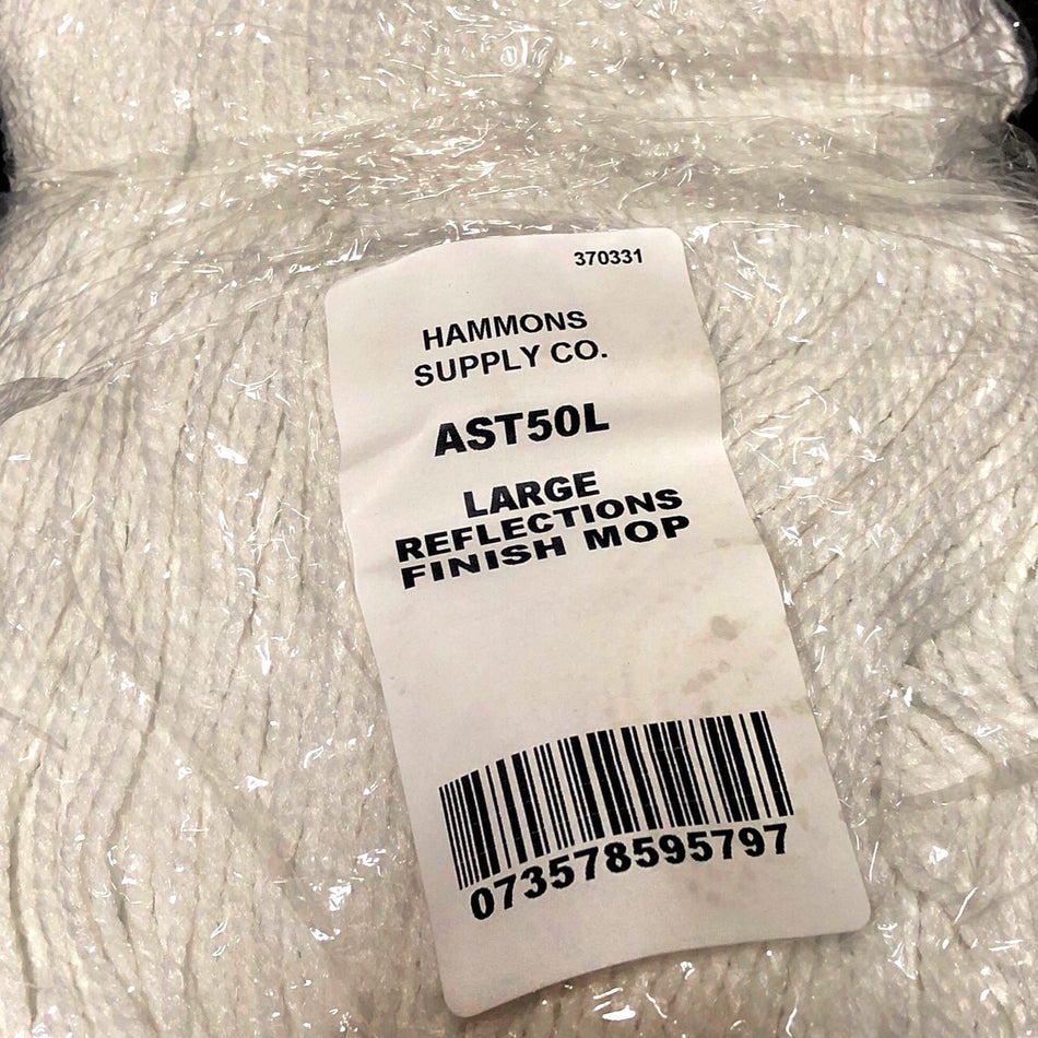 LARGE REFLECTIONS ULTRA PREMIUM FINISH MOP W/ 1" BAND, LOOPED & BANDED