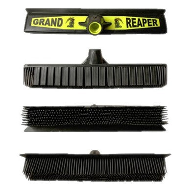 THE GRAND REAPER, a 3 in 1 multipurpose tool that will sweep, scrub and squeegee its way into your tool box.