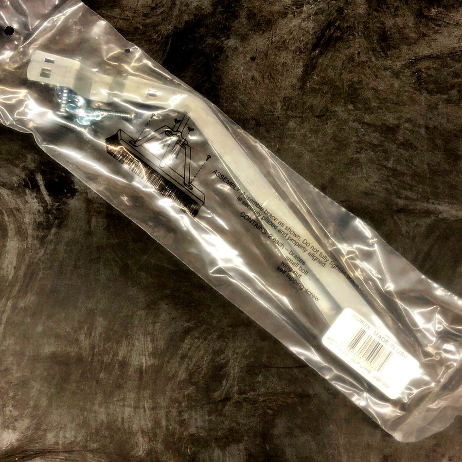 LARGE METAL BRACE FOR PUSH BROOMS